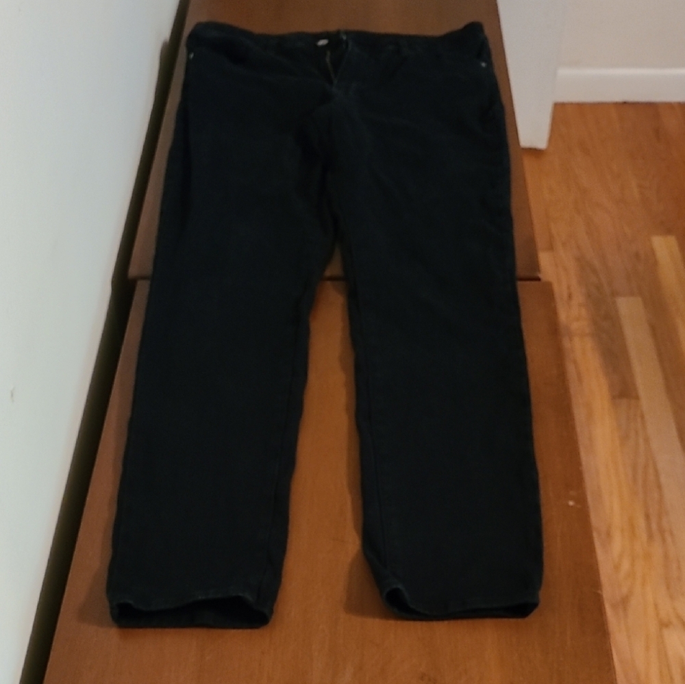 Just Black Skinny Black Jeans, Size 31